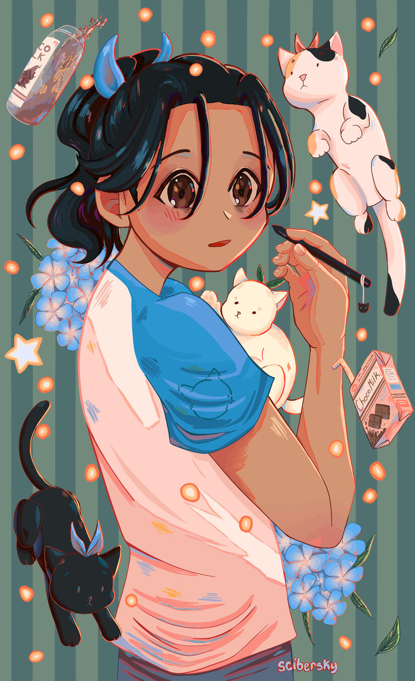 Ivy modern AU in TBHK style